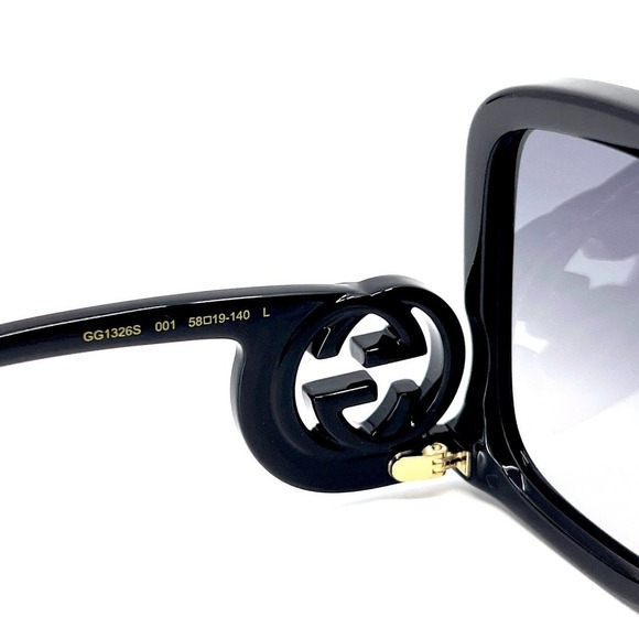 New! GUCCI Sunglasses GG1326S 001, Authentic - Picture 11 of 15